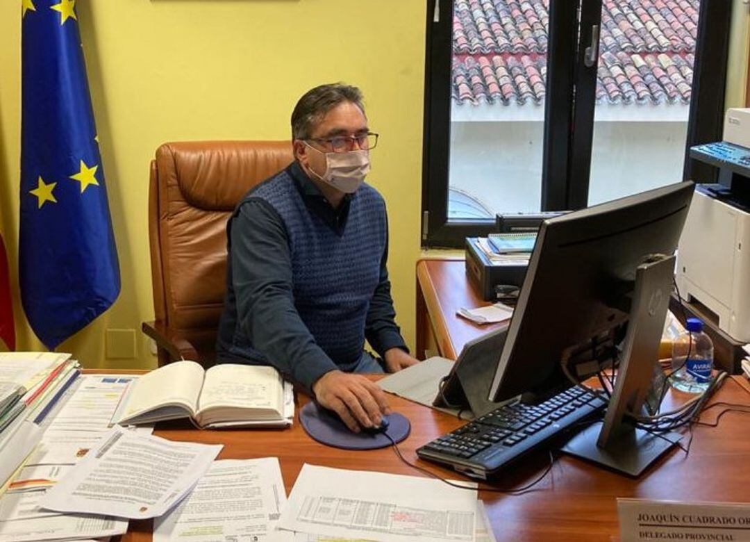 El Delegado de Agricultura, Agua y Desarrollo Rural, Joaquín Cuadrado