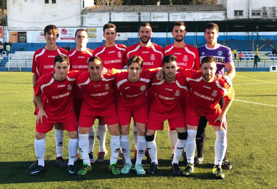 Once inicial del Úbeda Viva ante el Huelma