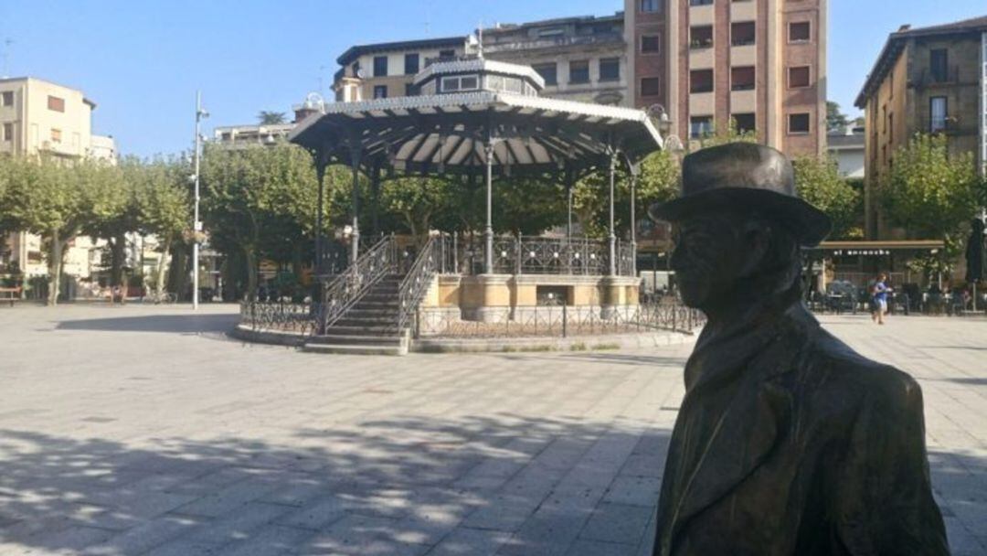 Plaza del Ensanche, en una imagen de archivo