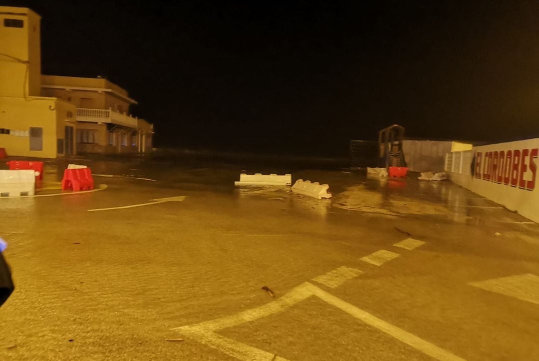 Efectos del temporal en Cullera (Valencia) 
 