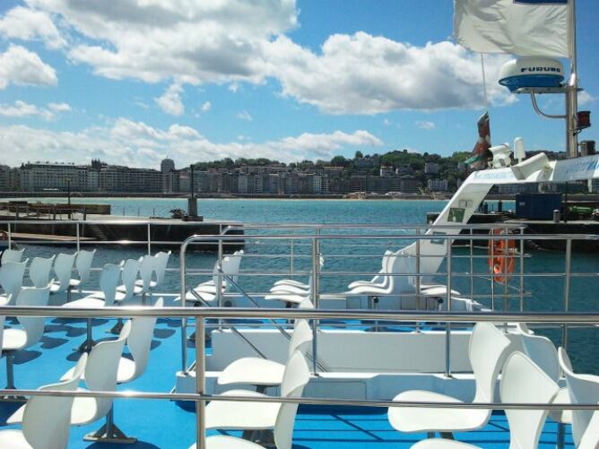 El puerto, uno de los atractivos turísticos de Donostia