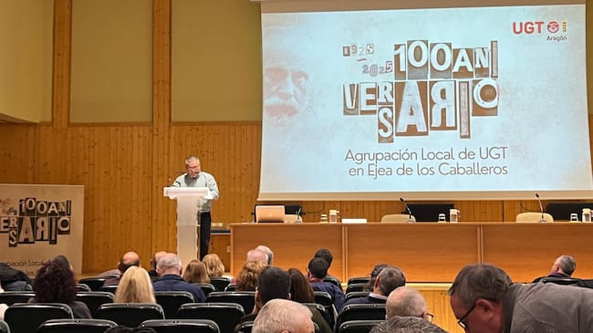 Centenario UGT Ejea en el Centro Cívico