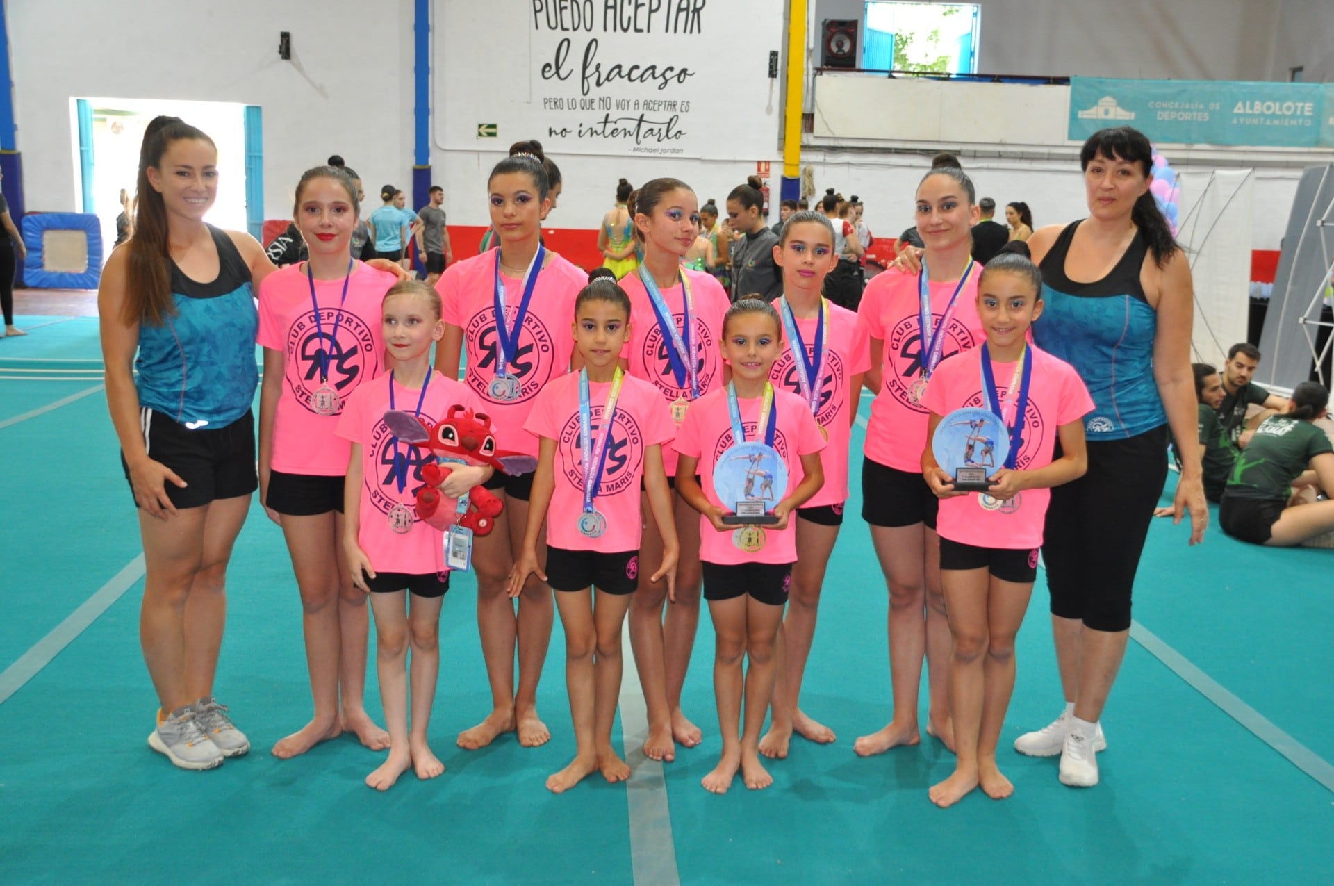 Las campeonas dejaron huella en Granada.