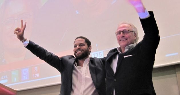 Ignacio Garriga y Juan José Aizcorbe, diputados electos de Vox por Barcelona