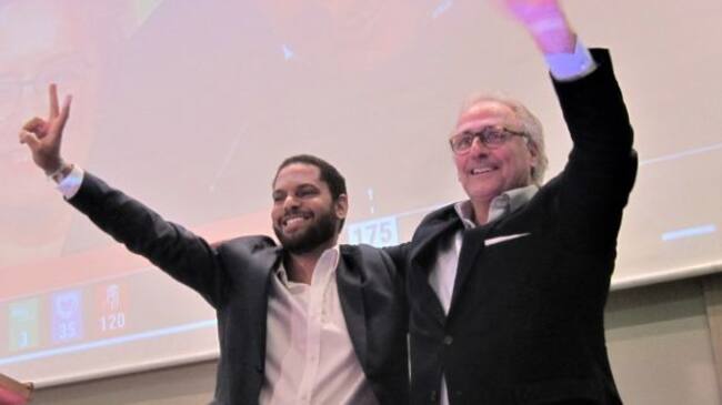 Ignacio Garriga y Juan José Aizcorbe, diputados electos de Vox por Barcelona