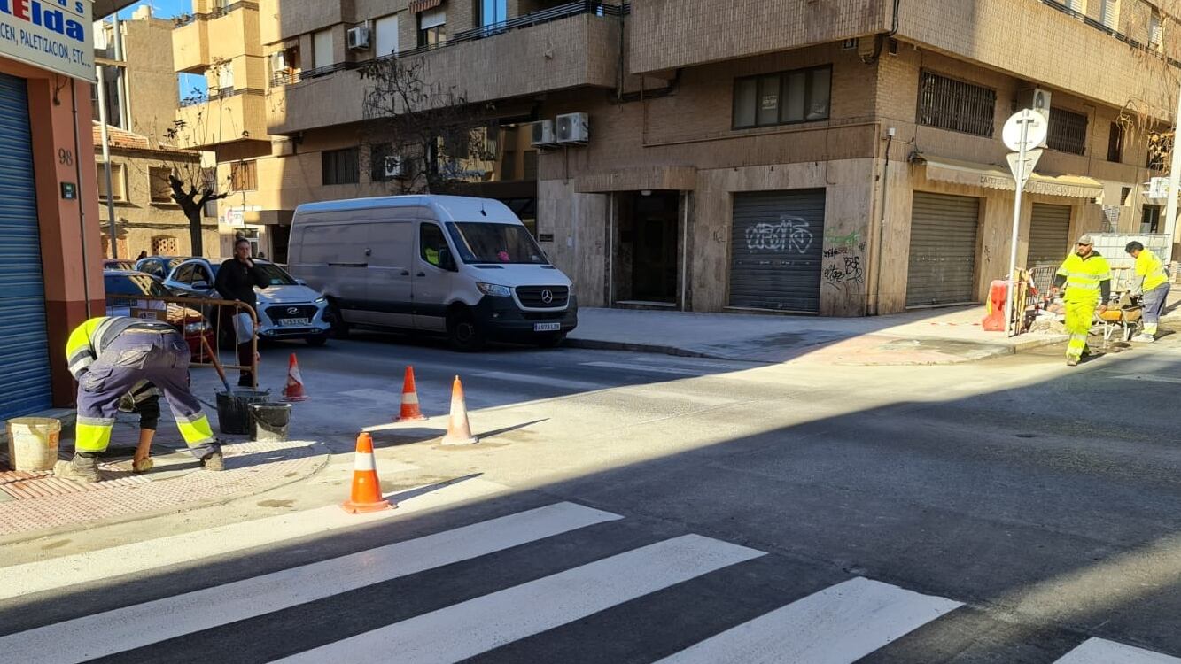 Mejora del pavimento y de la accesibilidad en la Calle San Crispín