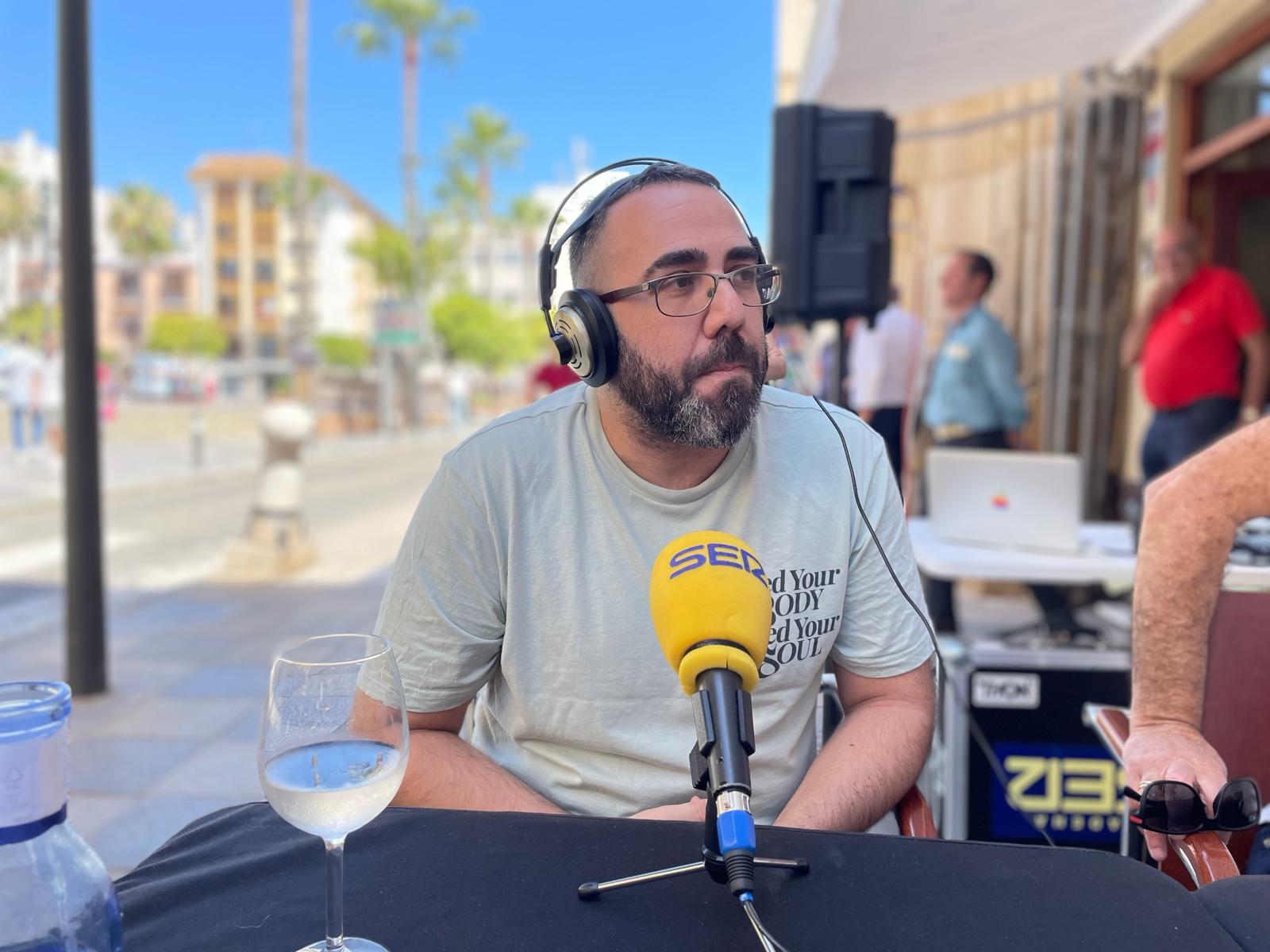 Francisco Muñiz, encargado del Restaurante La Carbonería.