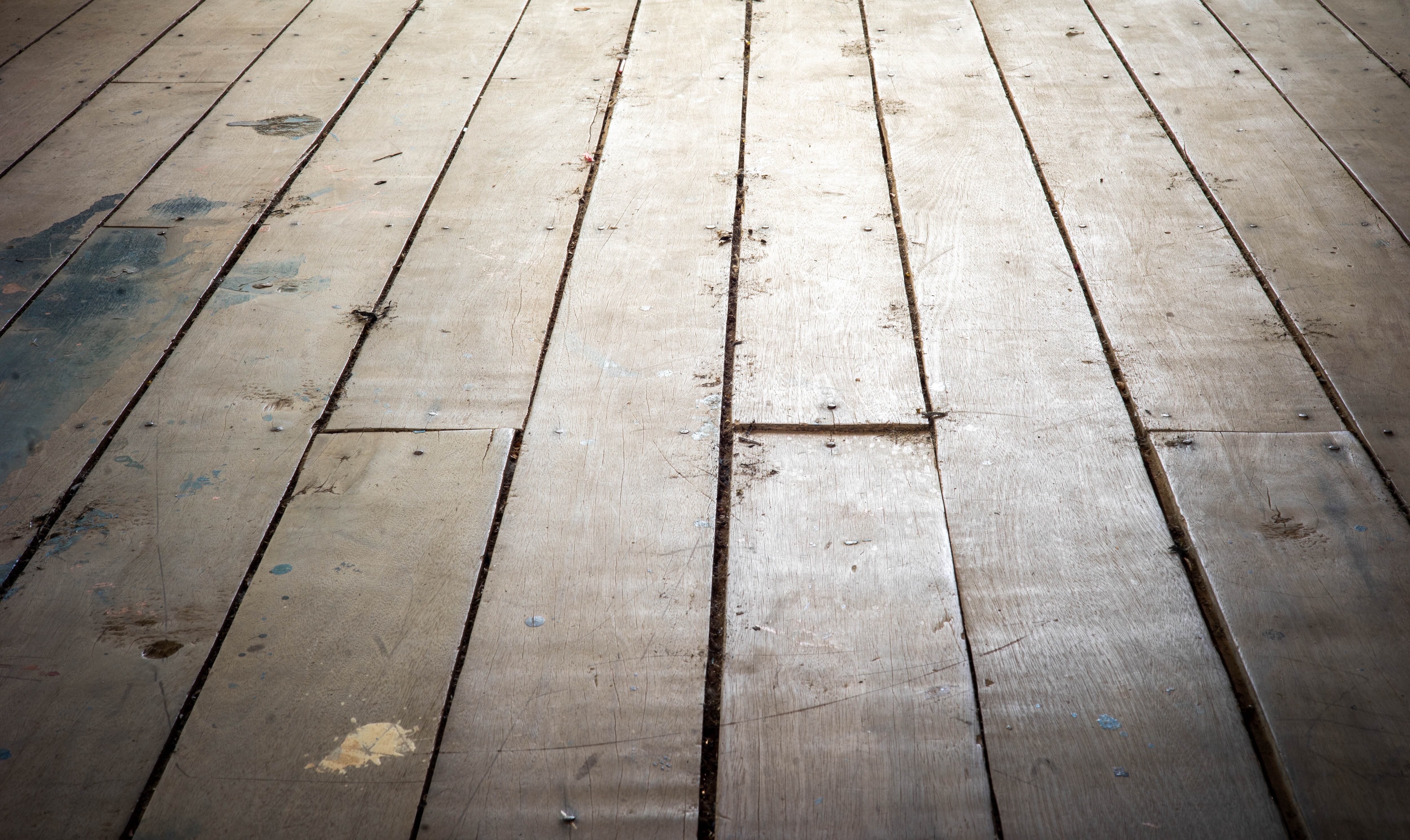 Suelo de casa antigua