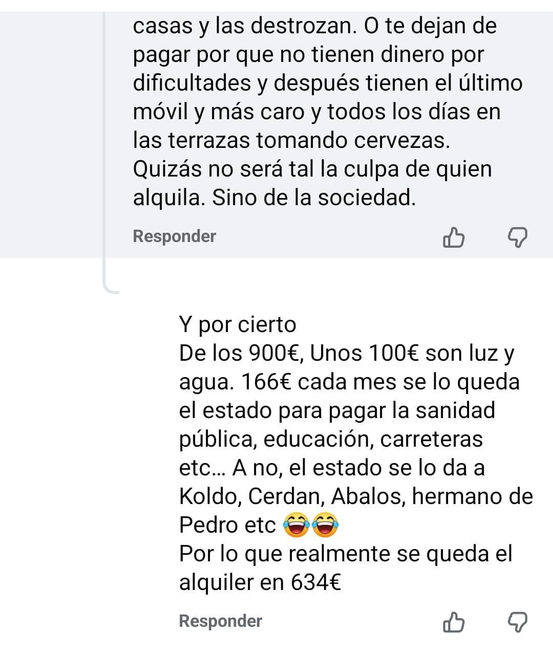 La reacción del propietario a las críticas que recibe