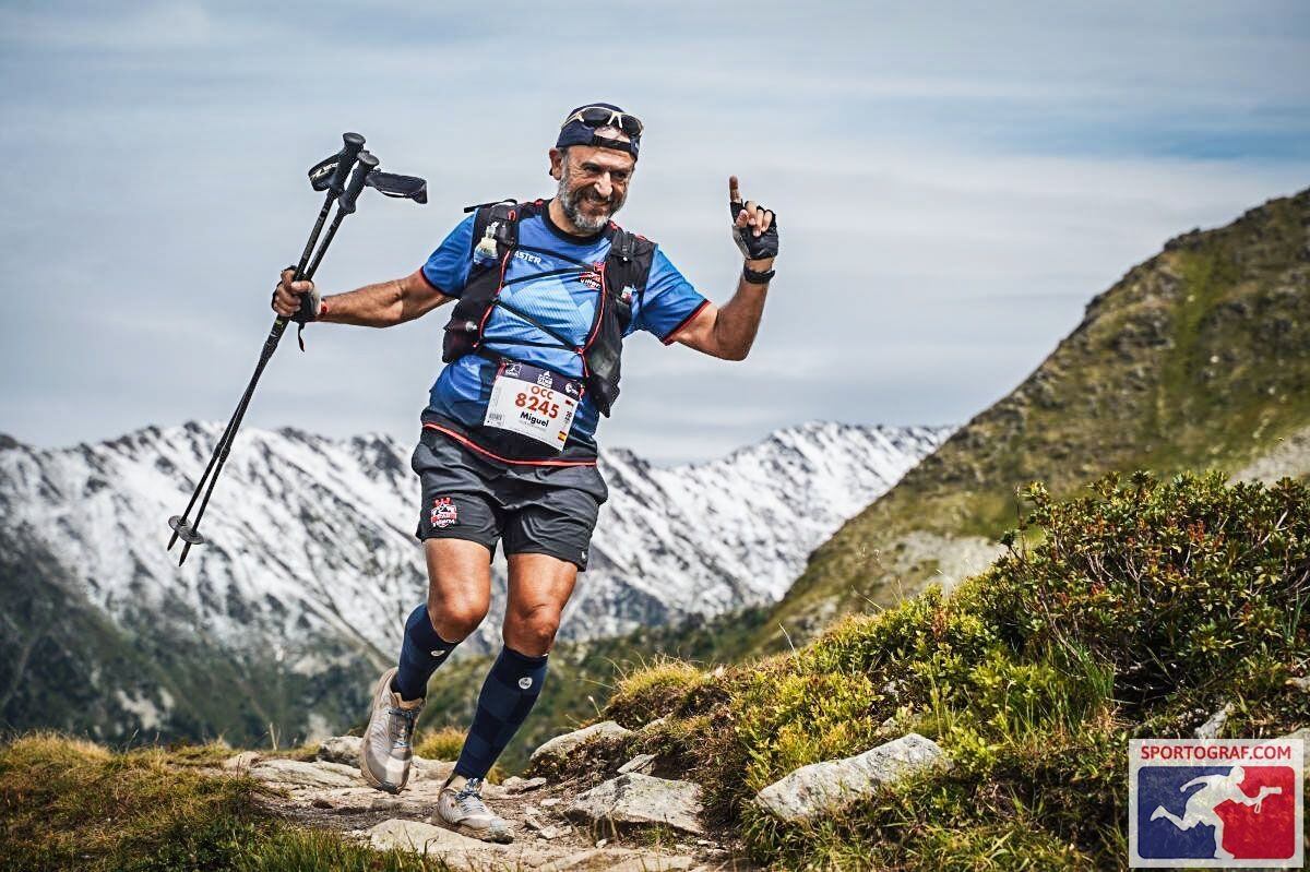 Miguel Flor en carrera