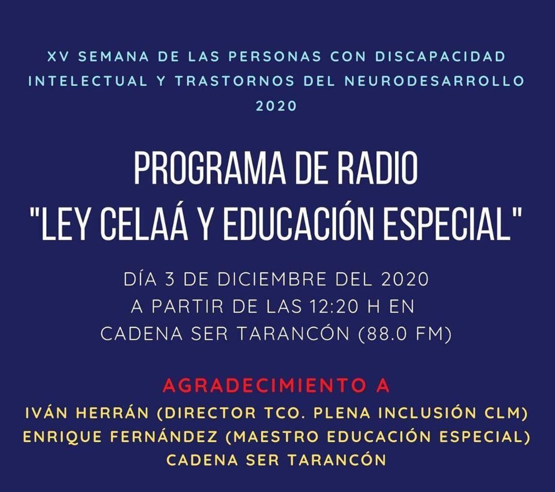 &quot;Ley Celaá y Educación Especial&quot;