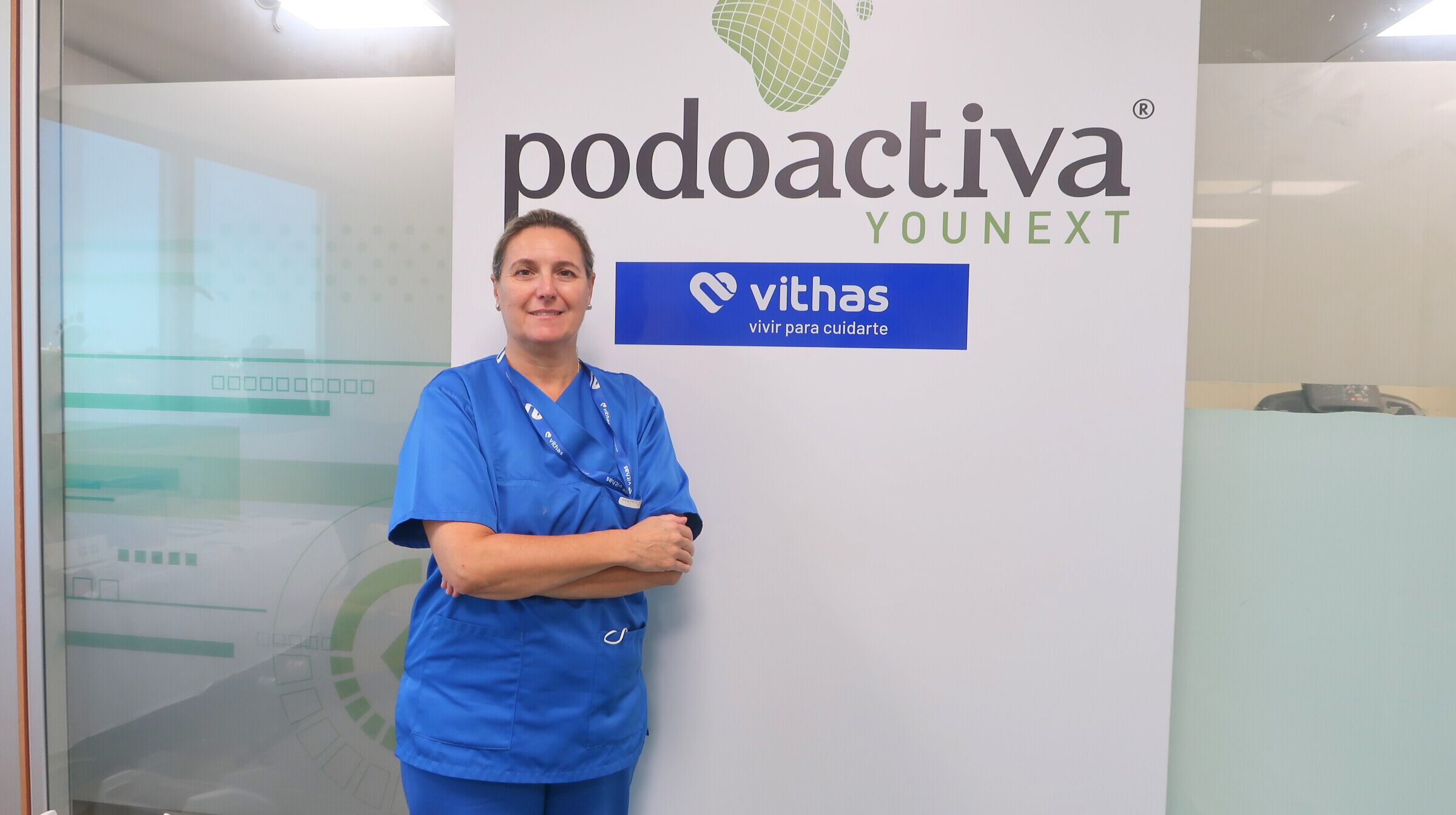Beatriz Hernáez, responsable de la Unidad de Podología Podoactiva en Vithas Sevilla