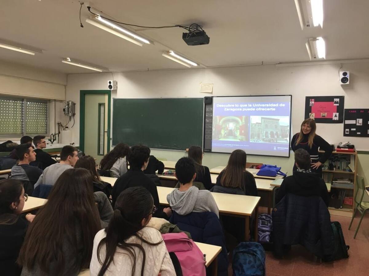 El Campus de Huesca abre las charlas de orientación universitaria en Ribagorza