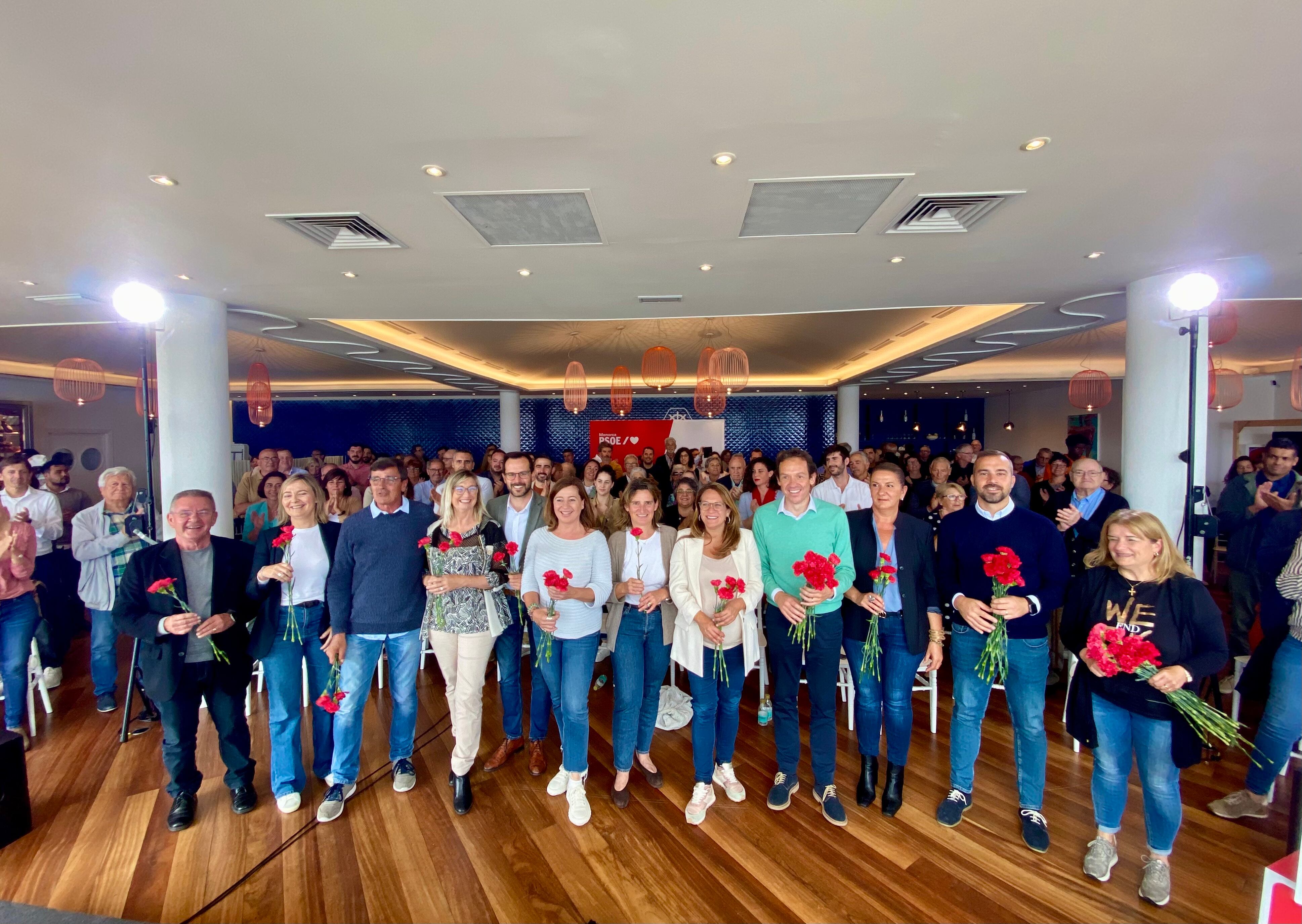 Acte del PSOE amb la ministra Teresa Ribera