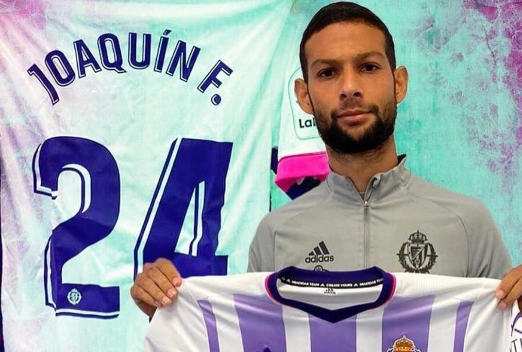 A Joaquín solo le queda un año en el Valladolid.