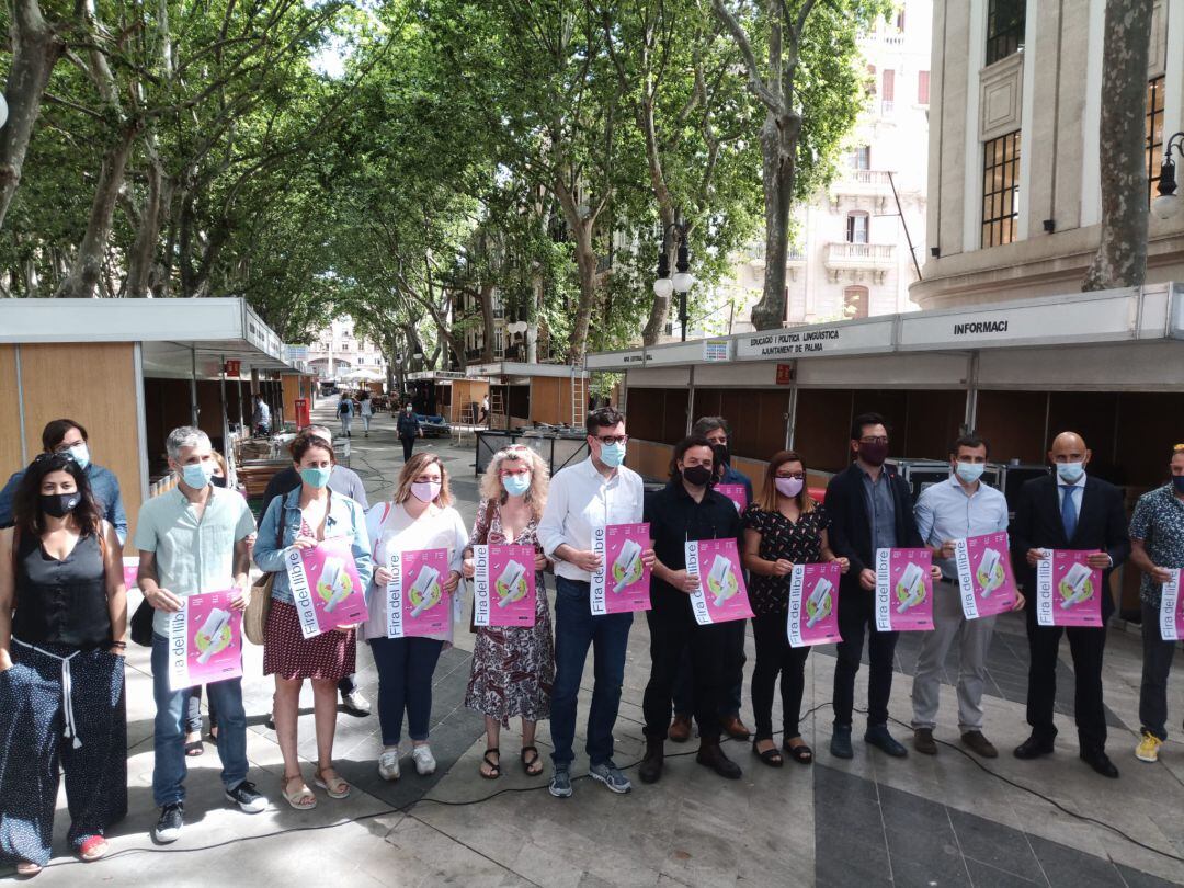 Presentación de la feria del libro en Palma.