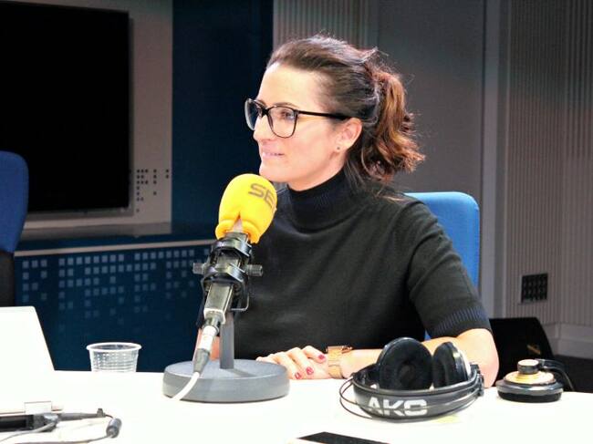 Silvia Abril, durante la entrevista en 'La Ventana'