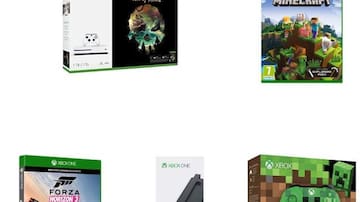 Xbox One S + Sea of Thieves, Forza 3, Minecraft y mando edición limitada