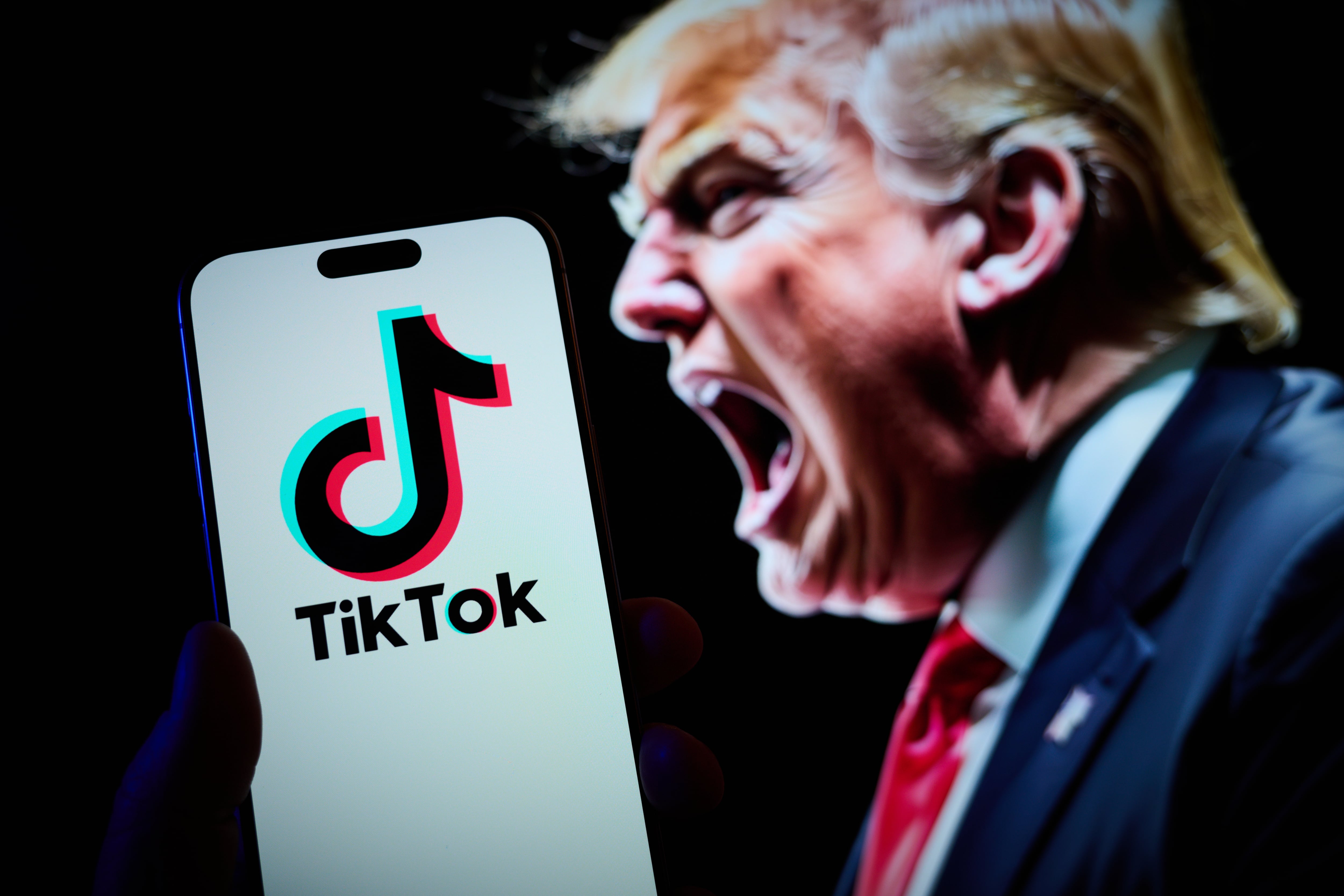 Trump quiere salvar TikTok.