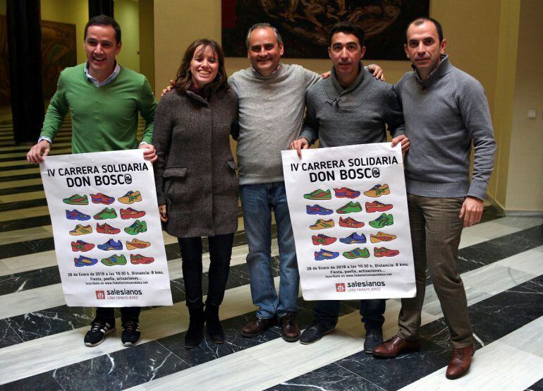 Presentación de la prueba en el Ayuntamiento de Jerez