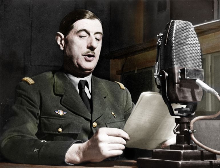 Charles de Gaulle desde la BBC 