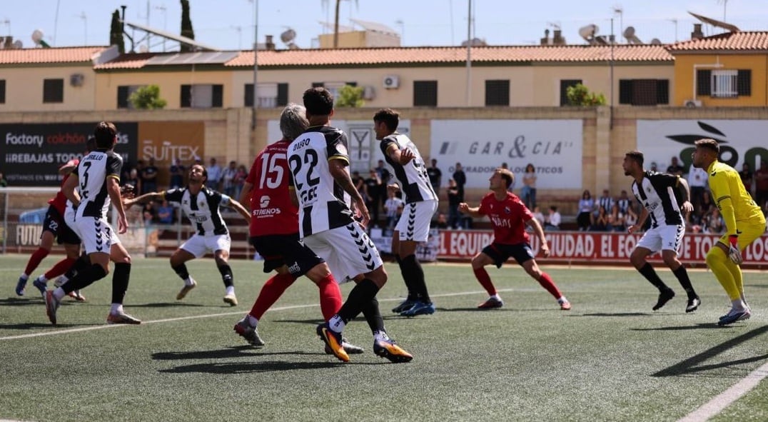 Un lance del partido