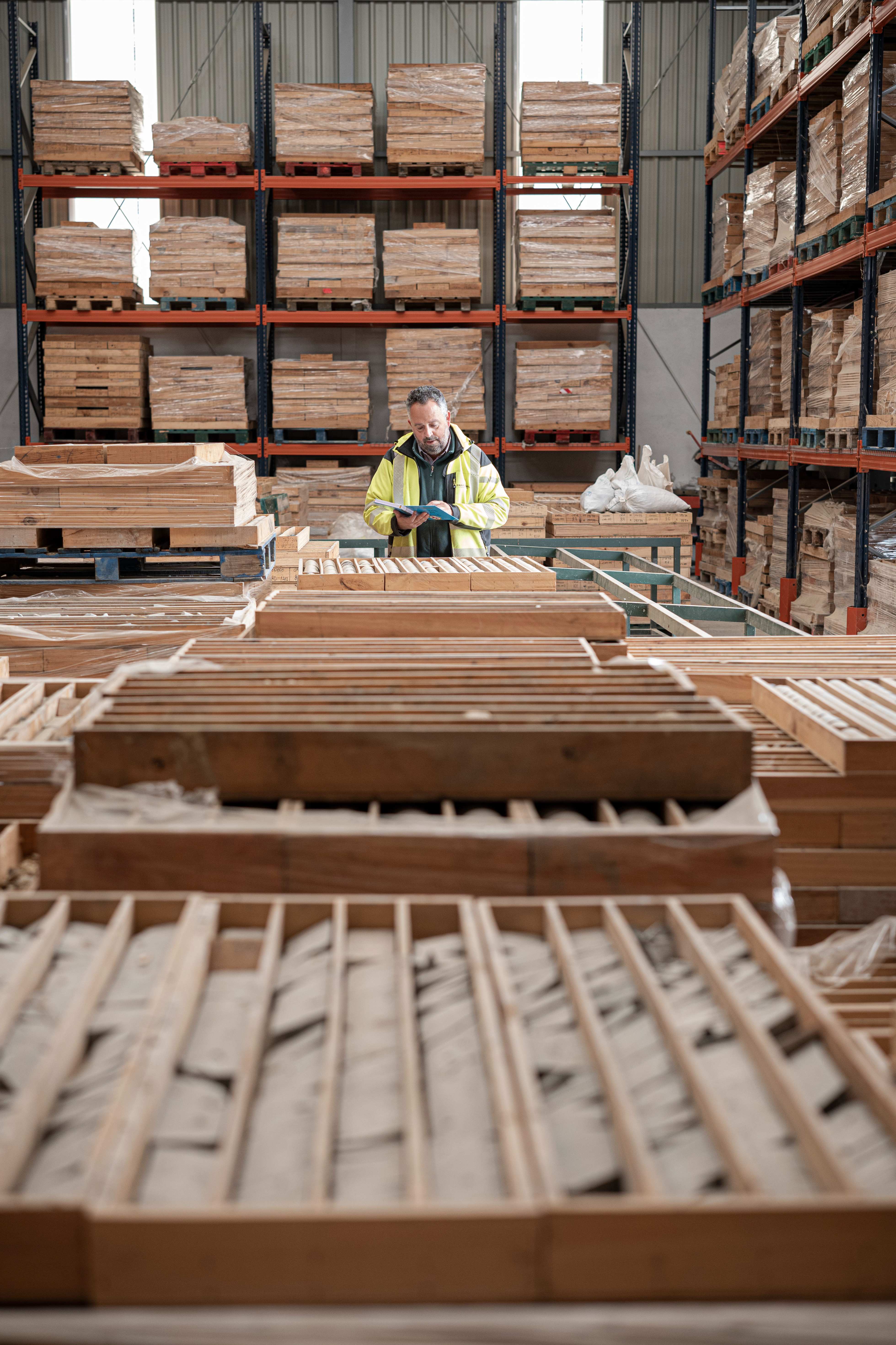 Parte de las muestras extraídas por Pan Global en sus investigaciones