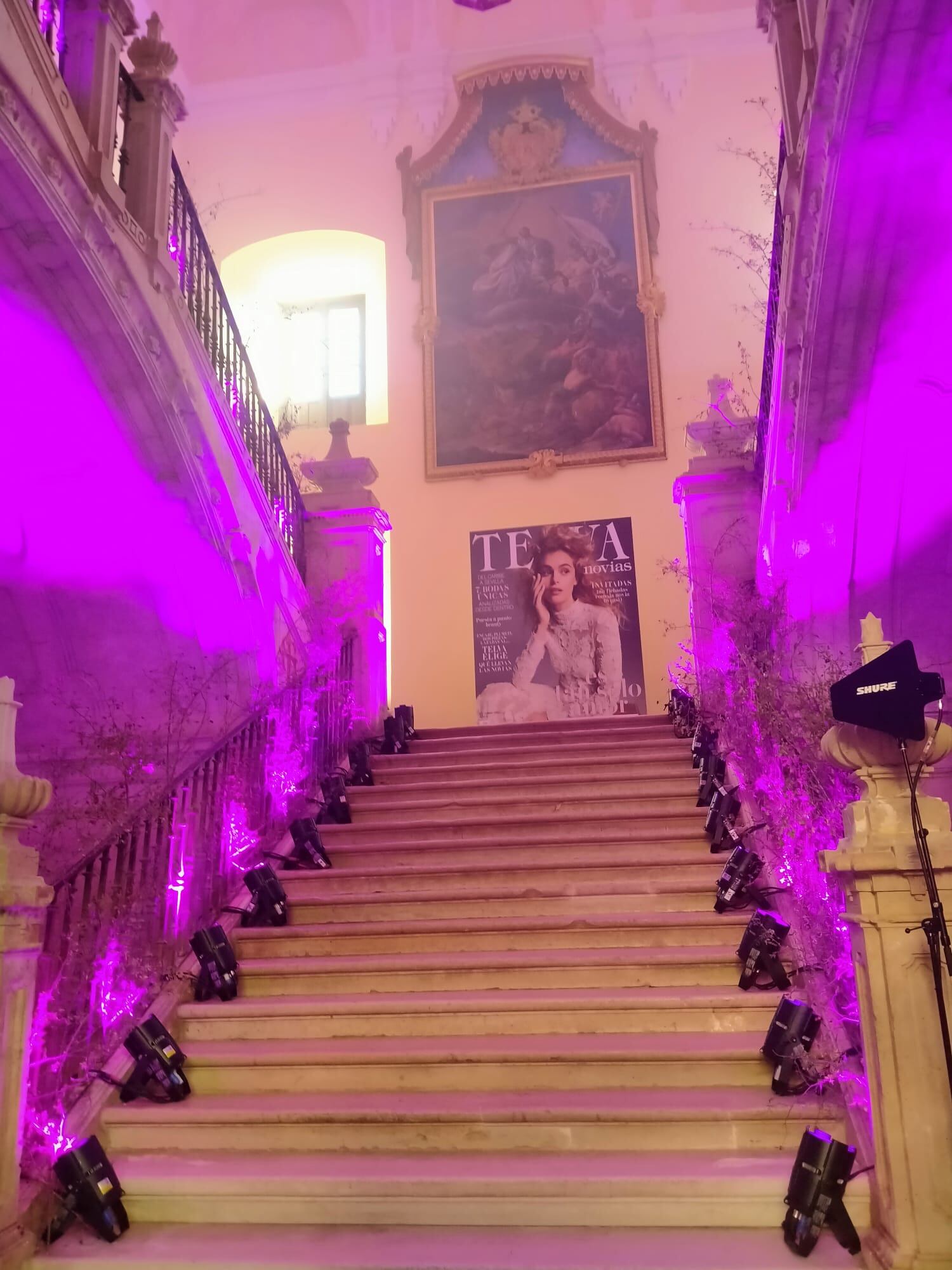 Escaleras del Monasterio de Uclés (Cuenca)