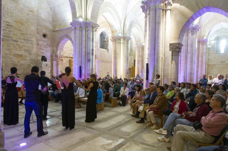 Imagen de uno de los conciertos del ciclo &quot;MusaE, las piedras cantan&quot;