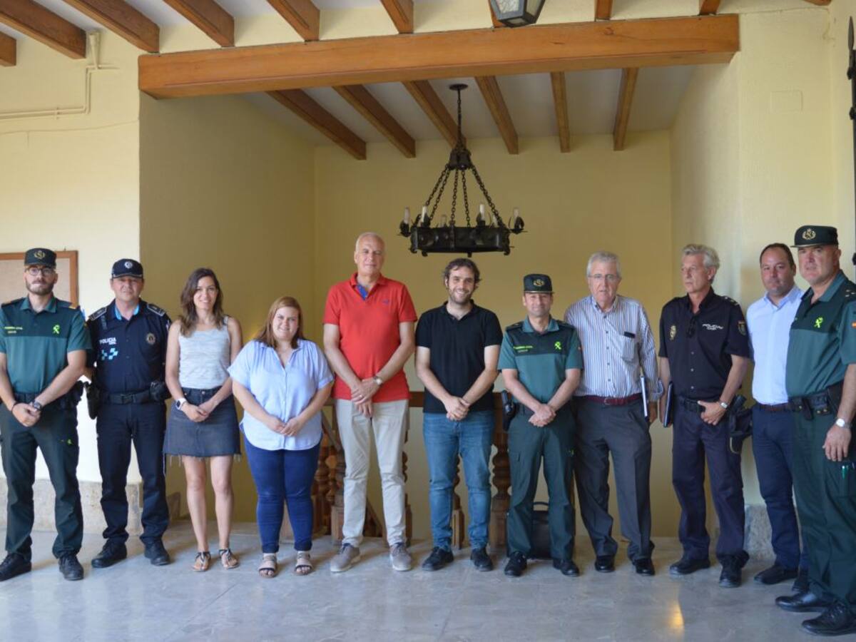 Mota del Cuervo celebró ayer su Junta de Seguridad a la que asistió el Subdelegado del Gobierno en Cuenca
