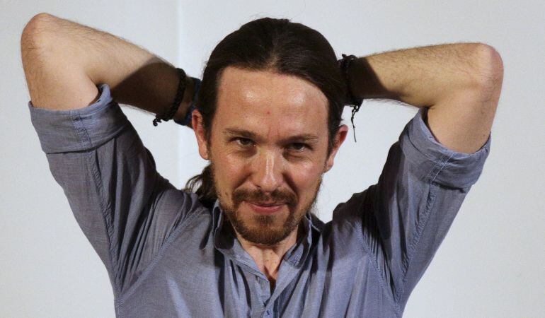 El lider de Podemos, Pablo Iglesias.