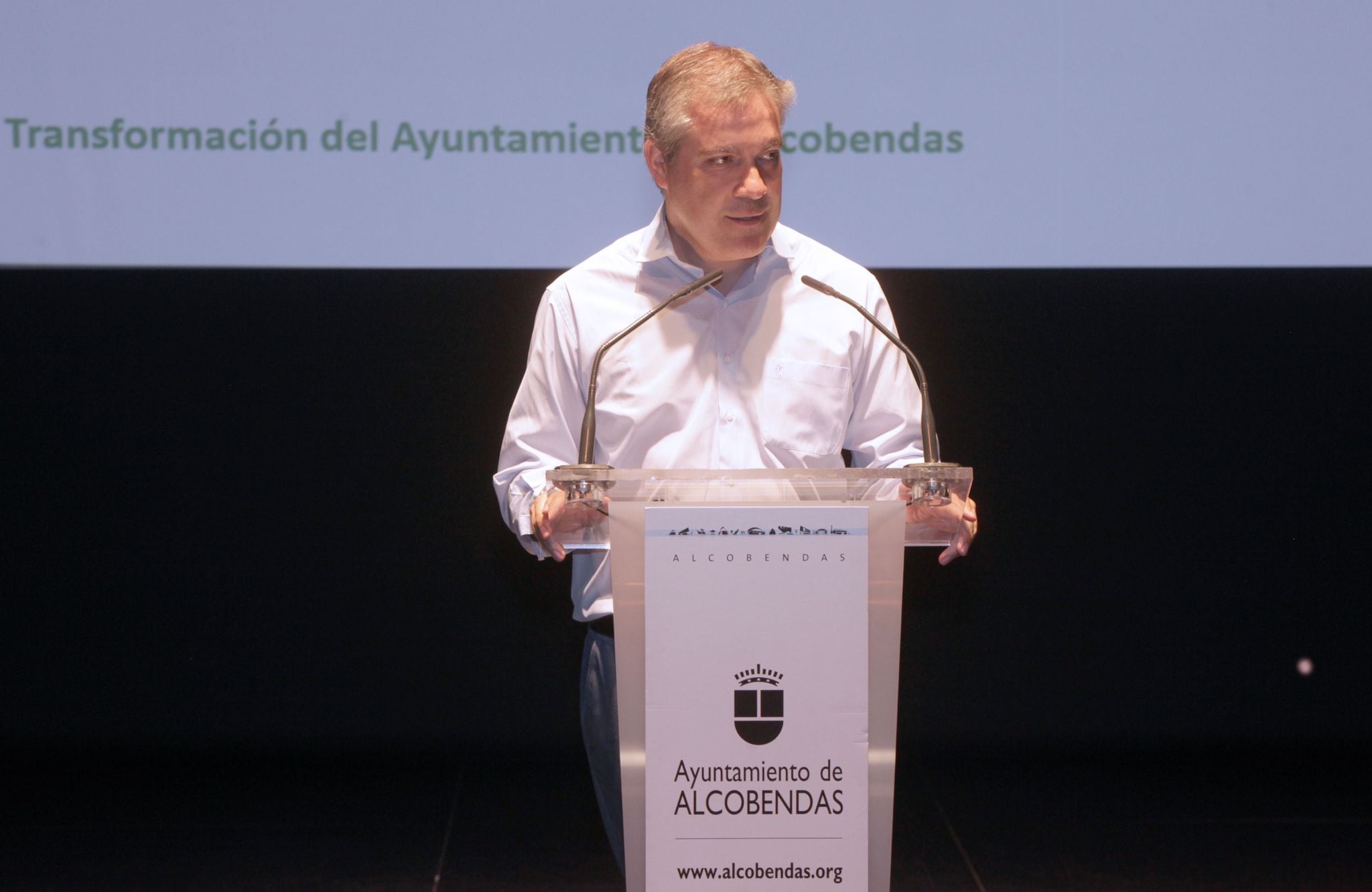 Ángel Sánchez Sanguino, portavoz del Grupo Municipal del PSOE en el Ayuntamiento de Alcobendas