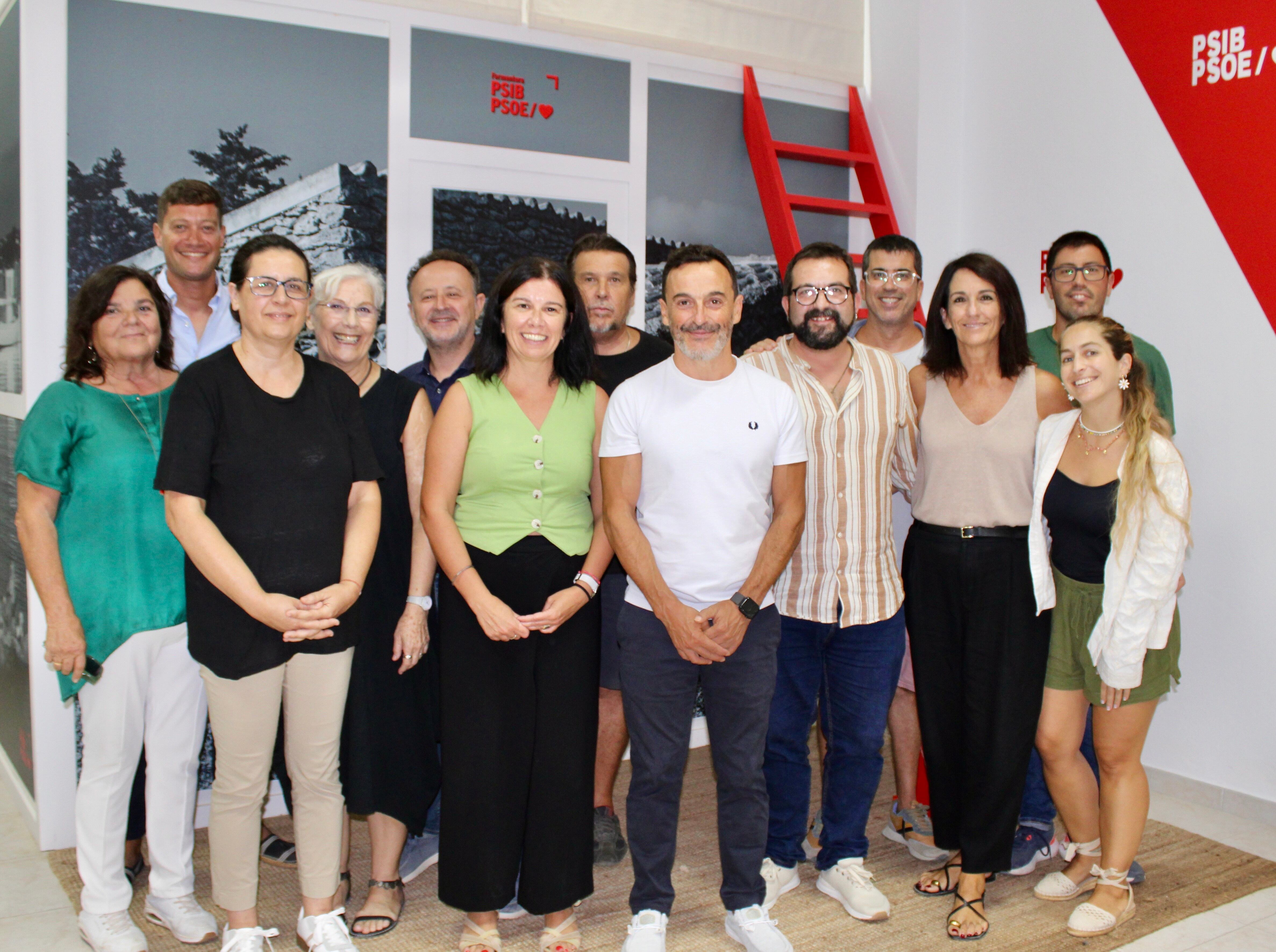 Nueva ejecutiva del PSOE de Formentera