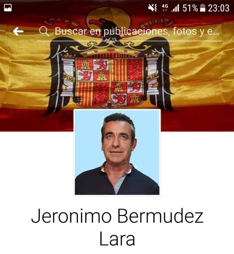 Perfil en Facebook de Jerónimo Bermúdez (PP), alcalde de Tormos (Alicante)