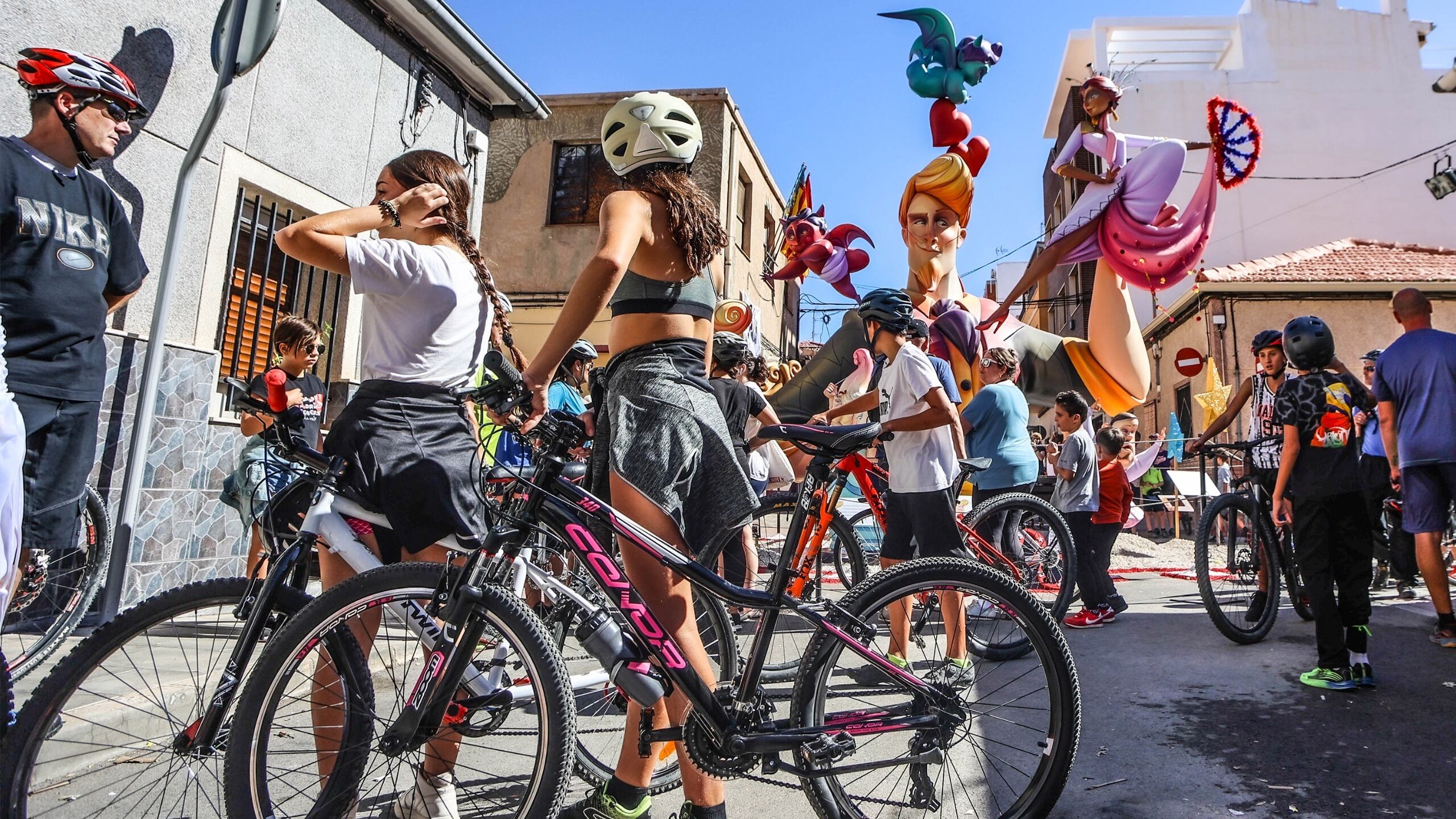 Imagen de archivo de la celebración de las "Bicifallas"