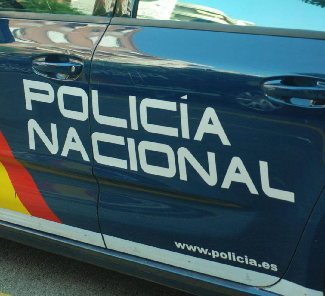 Vehículo de la Policía Nacional de Gandia