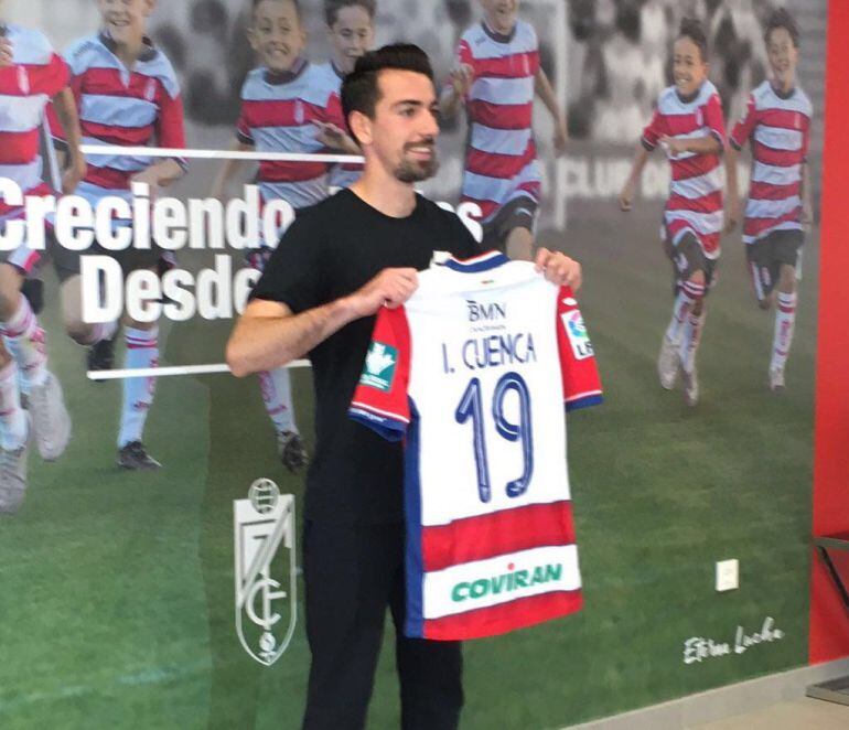 El extremo Isaac Cuenca, uno de los últimos fichajes invernales del Granada