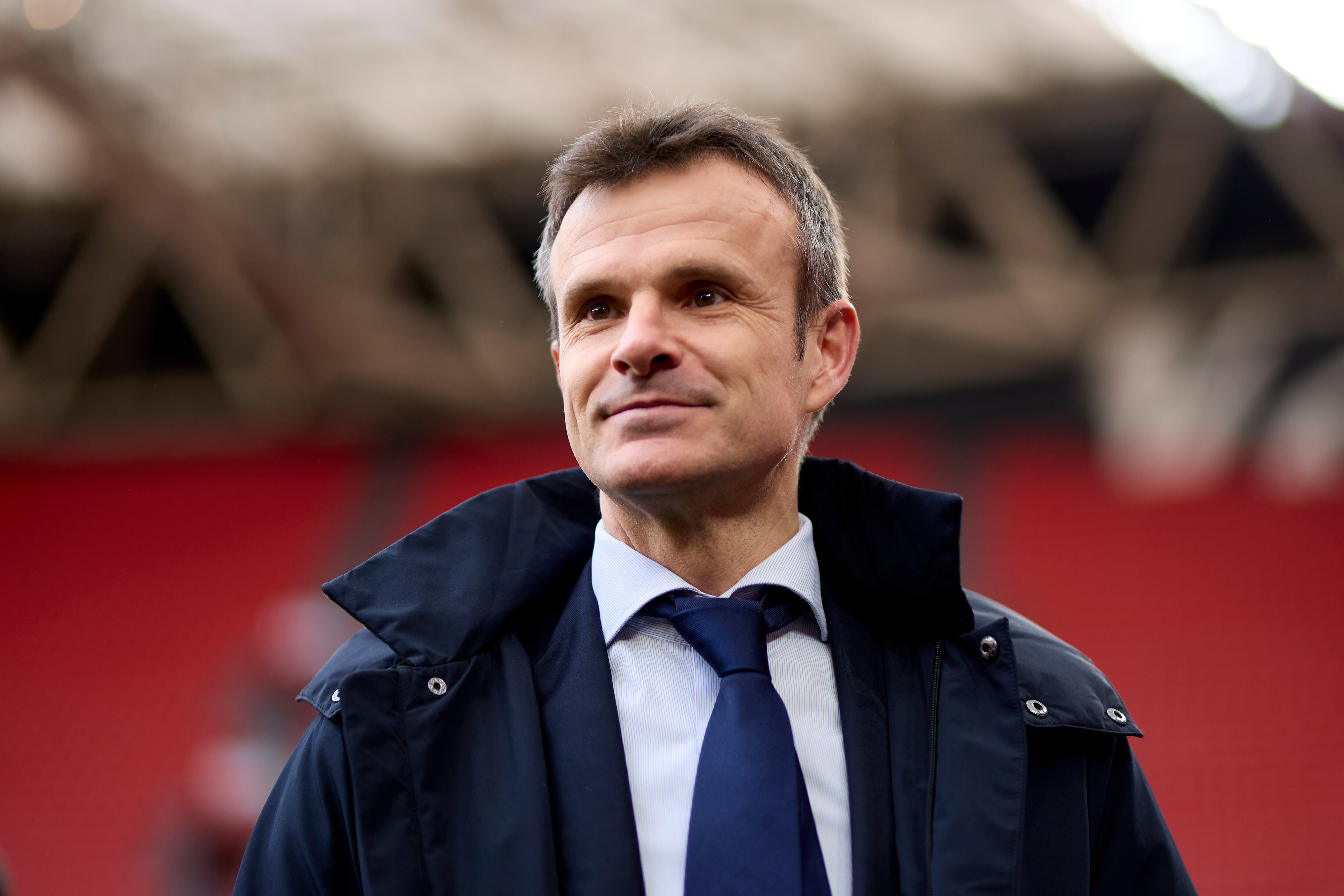 Joan Uriarte en un partido del Athletic Club