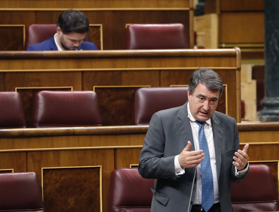El portavoz del PNV en el Congreso de los Diputados, Aitor Esteban