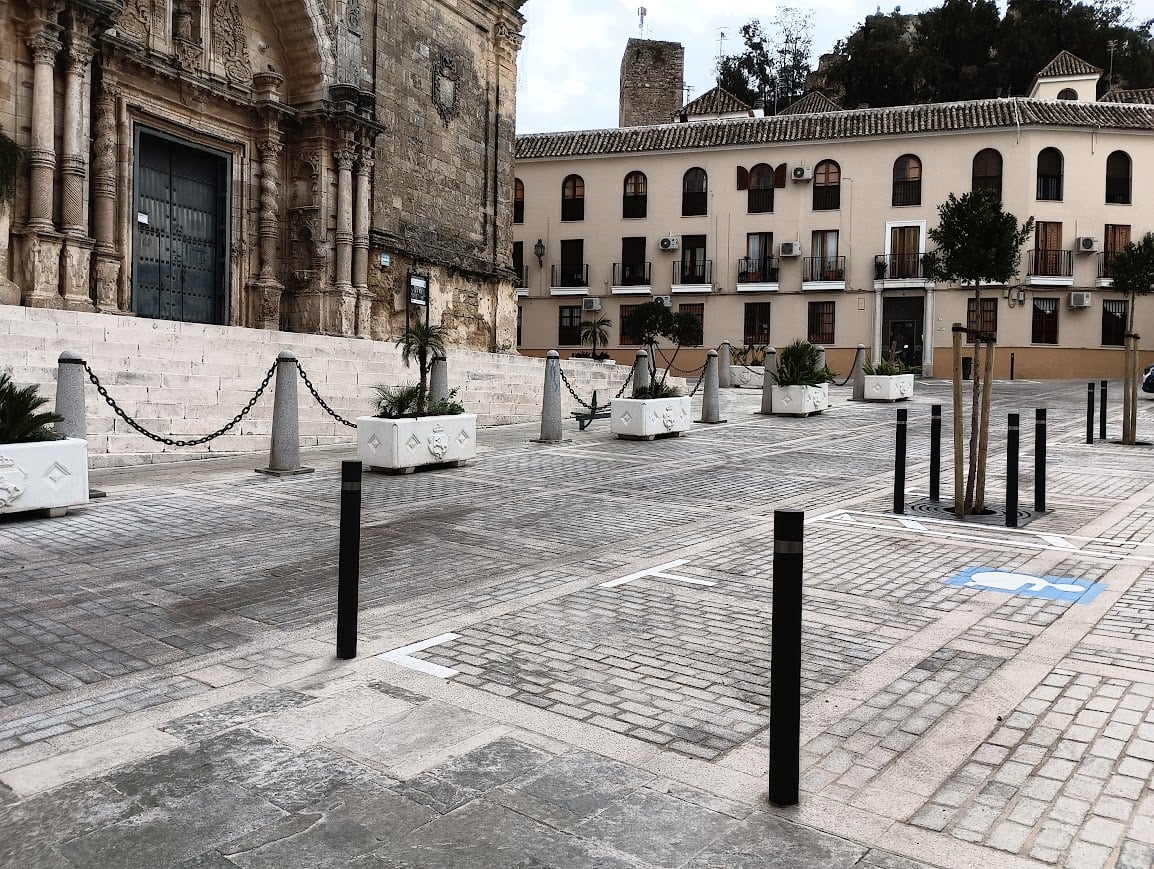 La Plaza de San Miguel con las obras finalizadas / Radio Morón