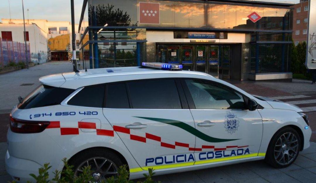 Coche patrulla de la Policía de Coslada