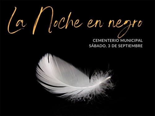 Cartel &quot;La Noche en Negro&quot;