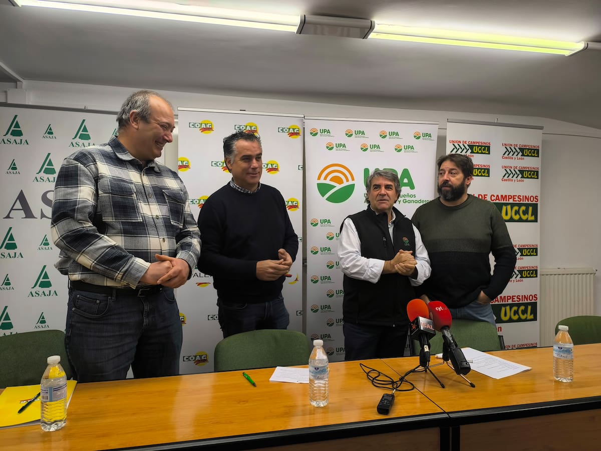 Una tractorada infantil centrará la manifestación de las OPAS en Palencia el próximo 29 de enero