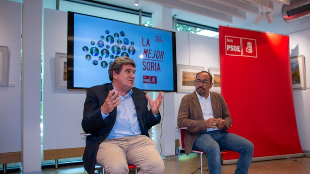 El ministro Escrivá “anima” a la Junta a que complemente las Ayudas de Funcionamiento para Soria