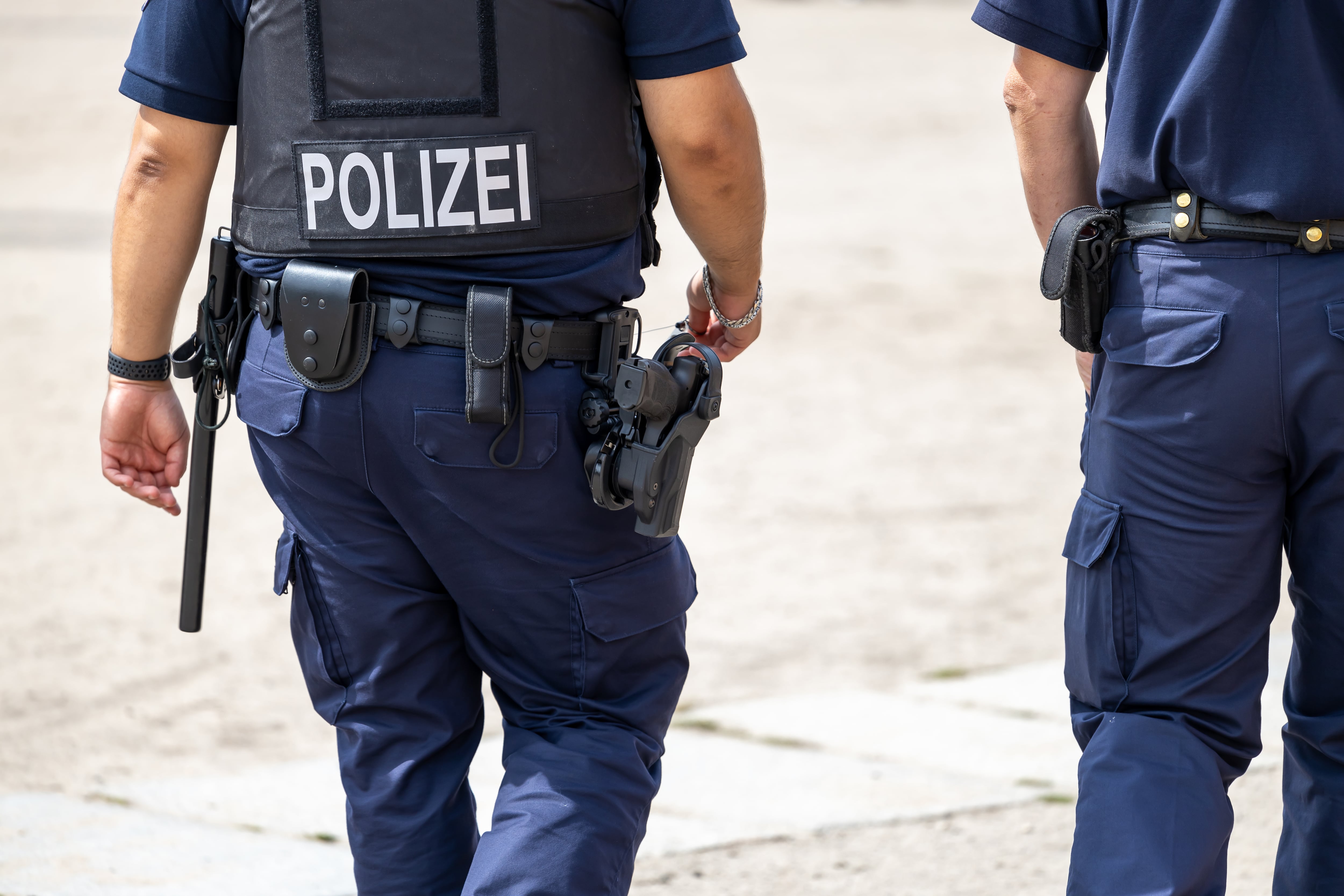 Agente de policía en Alemania.