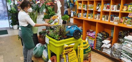 Interior de la tienda &#039;Semillas Antuñano&#039;