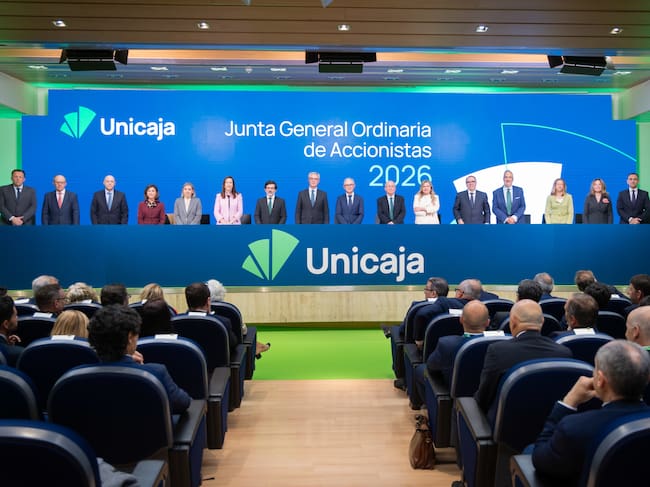 Junta General de Accionistas de Unicaja reunida este jueves en Málaga