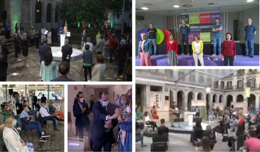 Apertura de campaña de las elecciones vascas 12-J