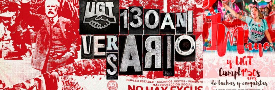 Exposición que conmemora 130 años de UGT