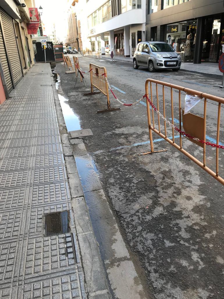 La calle Bartomeu Vicent Ramon.
